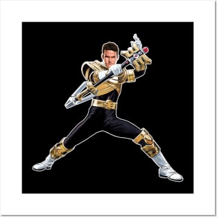 GOLD RANGER POWER! Posters and Art